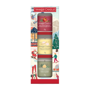 3 Filled Votive küünlakomplekt